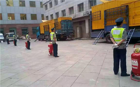 龙滚镇租赁发电机案例